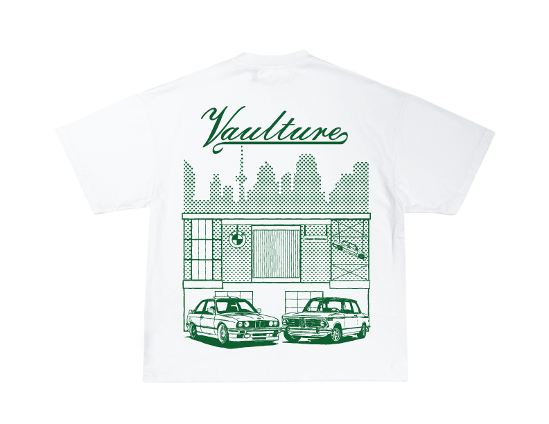 BMW Classic Showcase Poster T-shirt