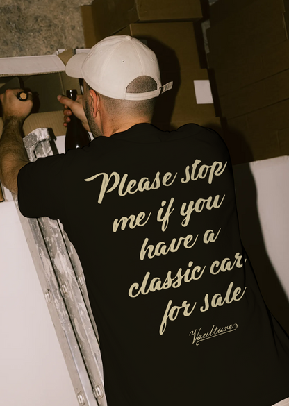 Please Stop Me Heavyweight Tee