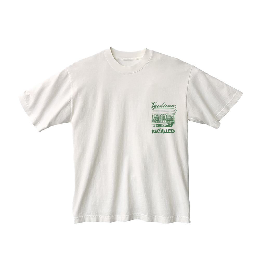 Vaulture x Recalled Limited Edition F1 T-Shirt - Natural