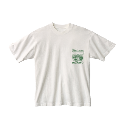 Vaulture x Recalled Limited Edition F1 T-Shirt - Natural