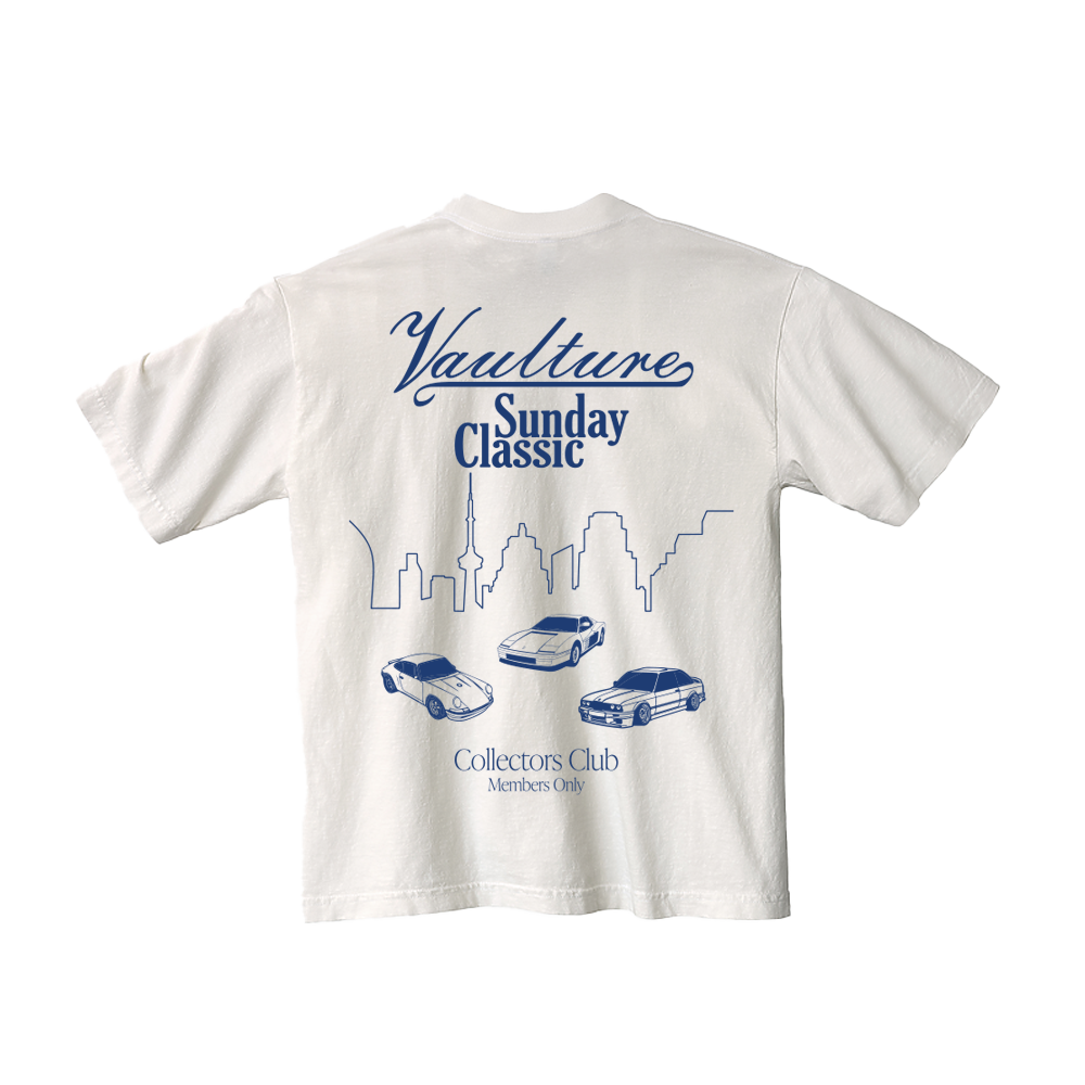 Sunday Classic T-shirt - Natural/Navy